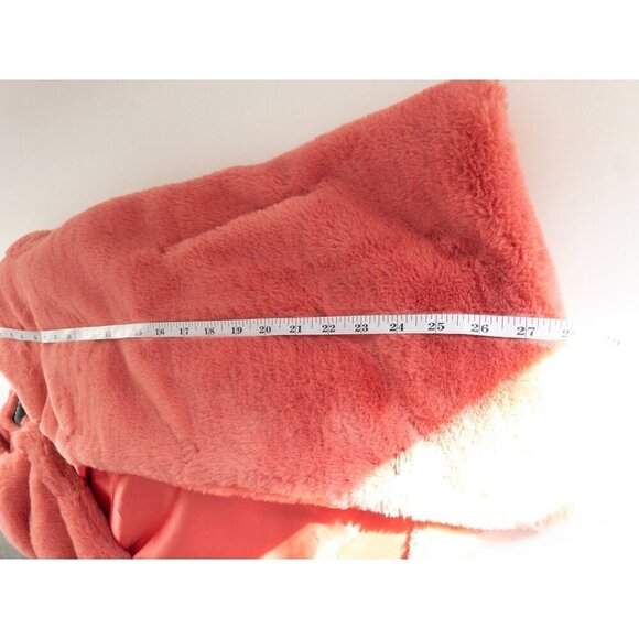 Bernardo Womens Coral Faux Fur Teddy Bear Coat Size XS - Picture 4 of 11